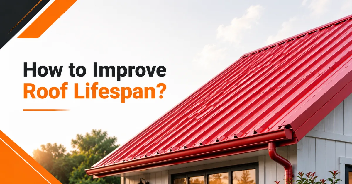 how to improve roof lifespan