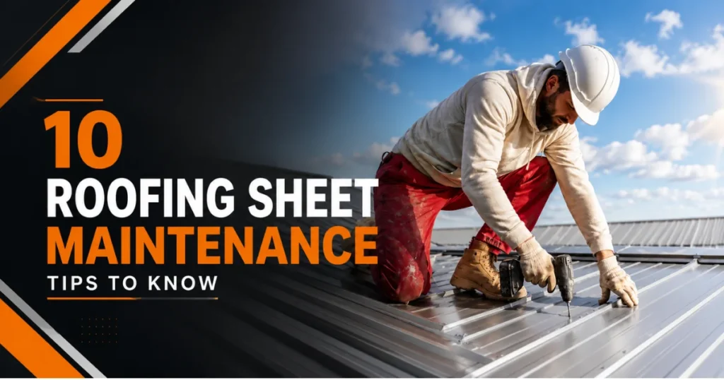 roofing sheet maintenance