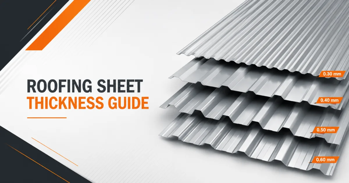 roofing sheet thickness guide