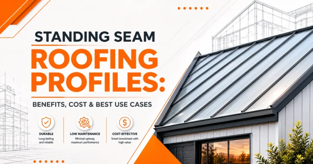 standing seam roofing profile