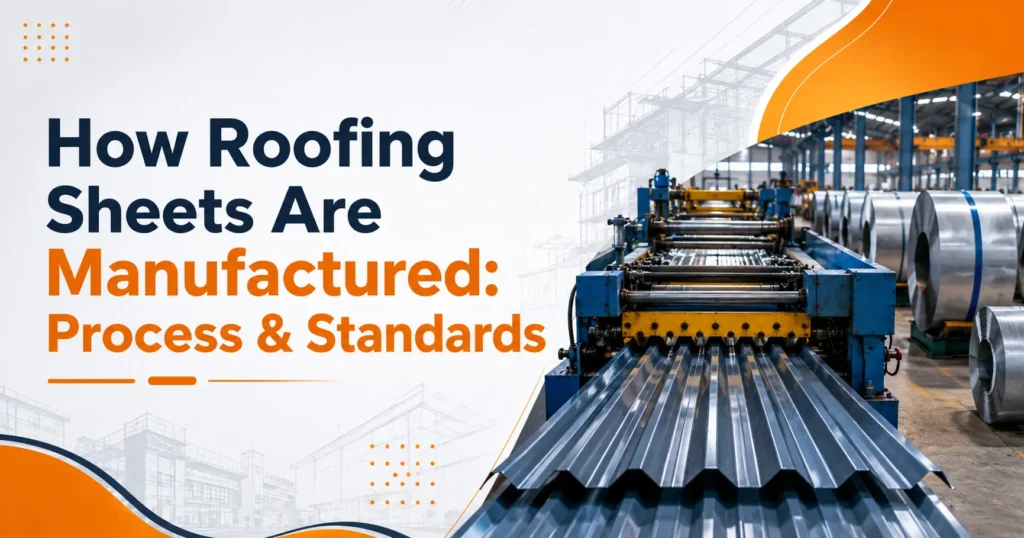roofing sheet manufacturing process