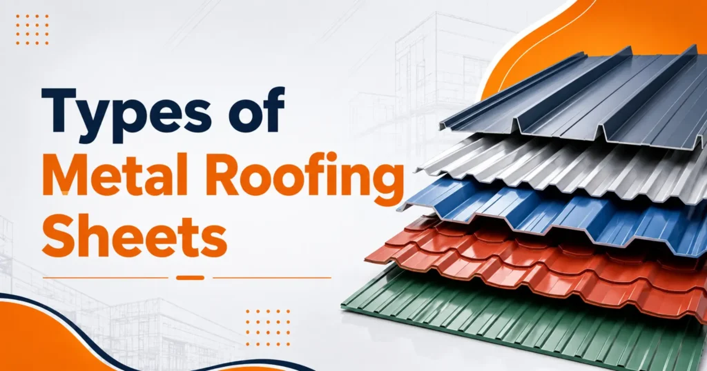 types of metal roofing sheets
