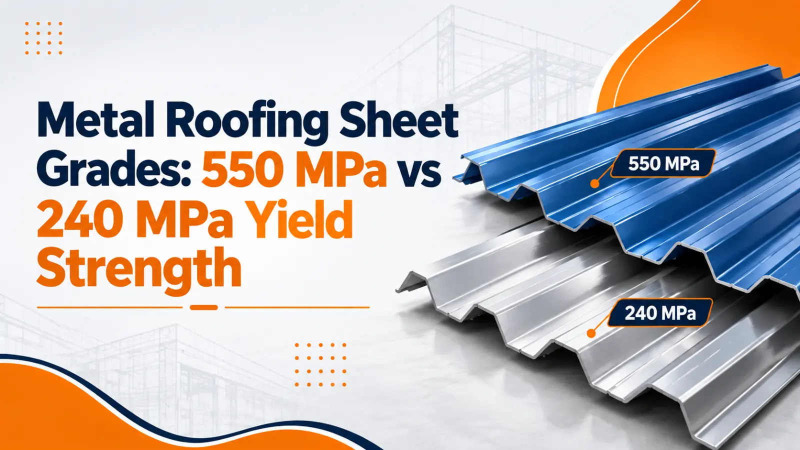 metal roofing sheet grades